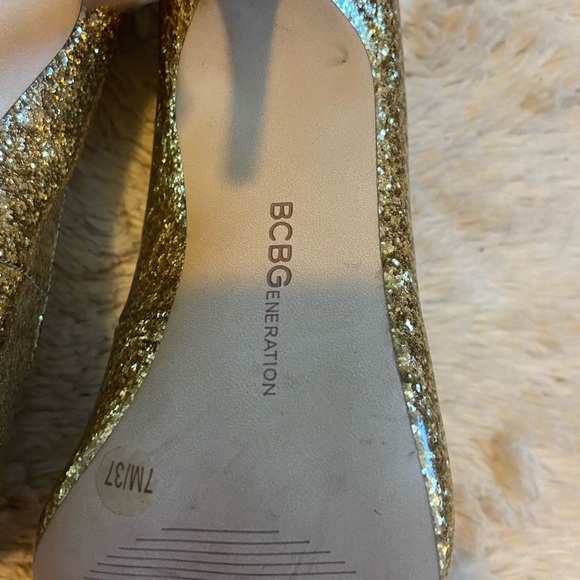 Never worn! BGBG glitter heels - Picture 4 of 4